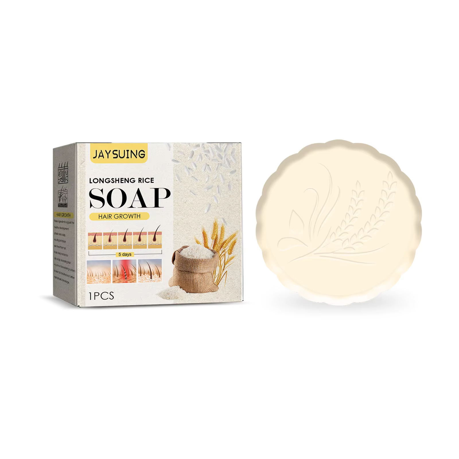 Shampooing de croissance des cheveux au riz Regina, essence hydratante pour la repousse des cheveux,