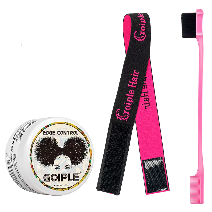 GOIPLE 30G contrôle des bords pour boucles 4C crème coiffante pour cheveux domine cassé et fixe Bang