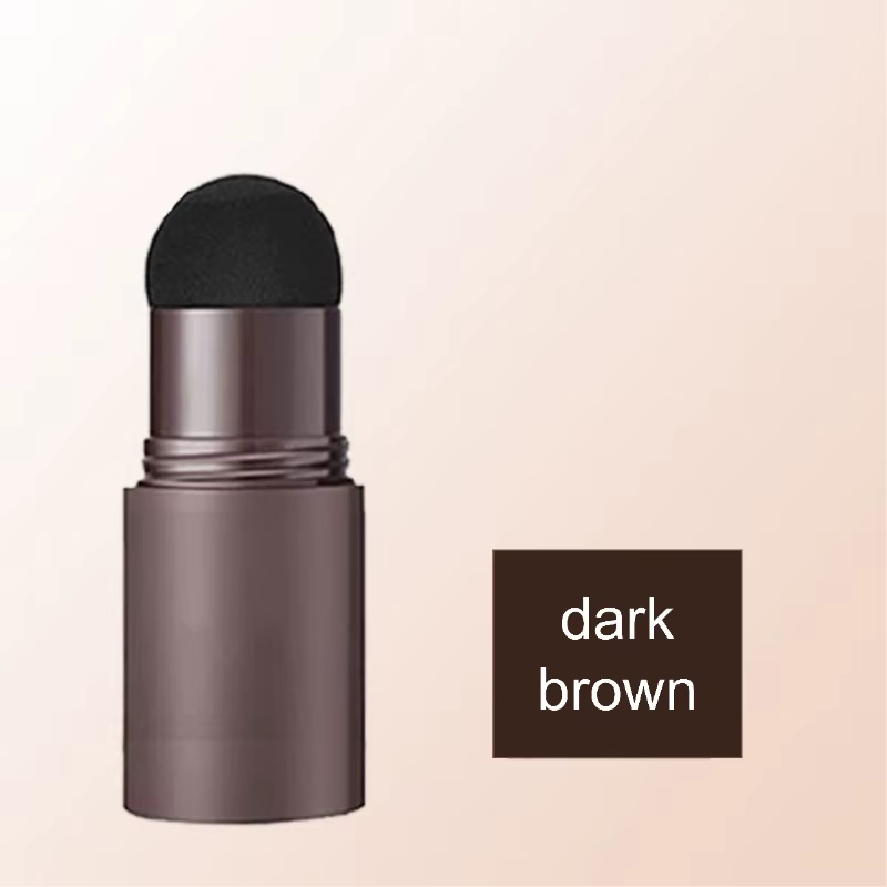 L'ombre de contour de ligne de cheveux couvre les cheveux blancs, corrige la tête chauve, répare l'a