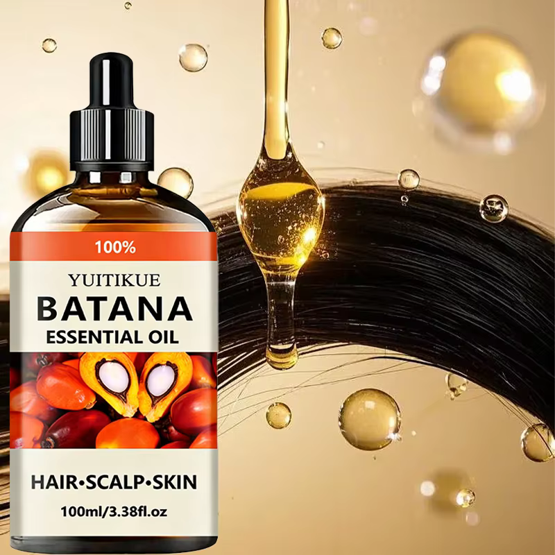 Huile capillaire naturelle et biologique Batana, formule nourrissante et fortifiante pour favoriser 