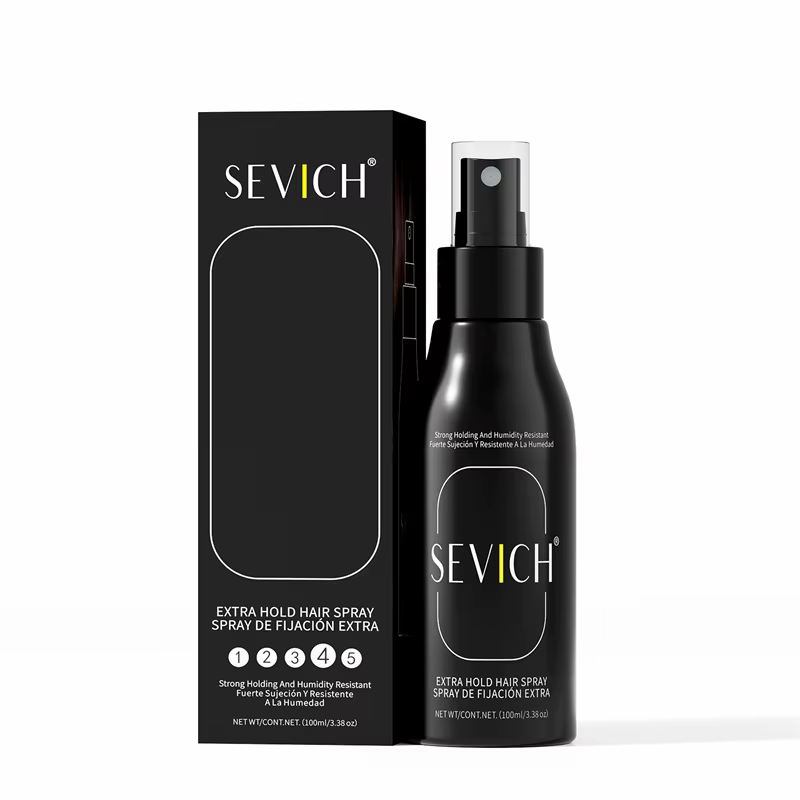 Spray Coiffant Volumisant Longue Durée pour Cheveux, Fixateur Capillaire Épaississant Non Gras, Brum