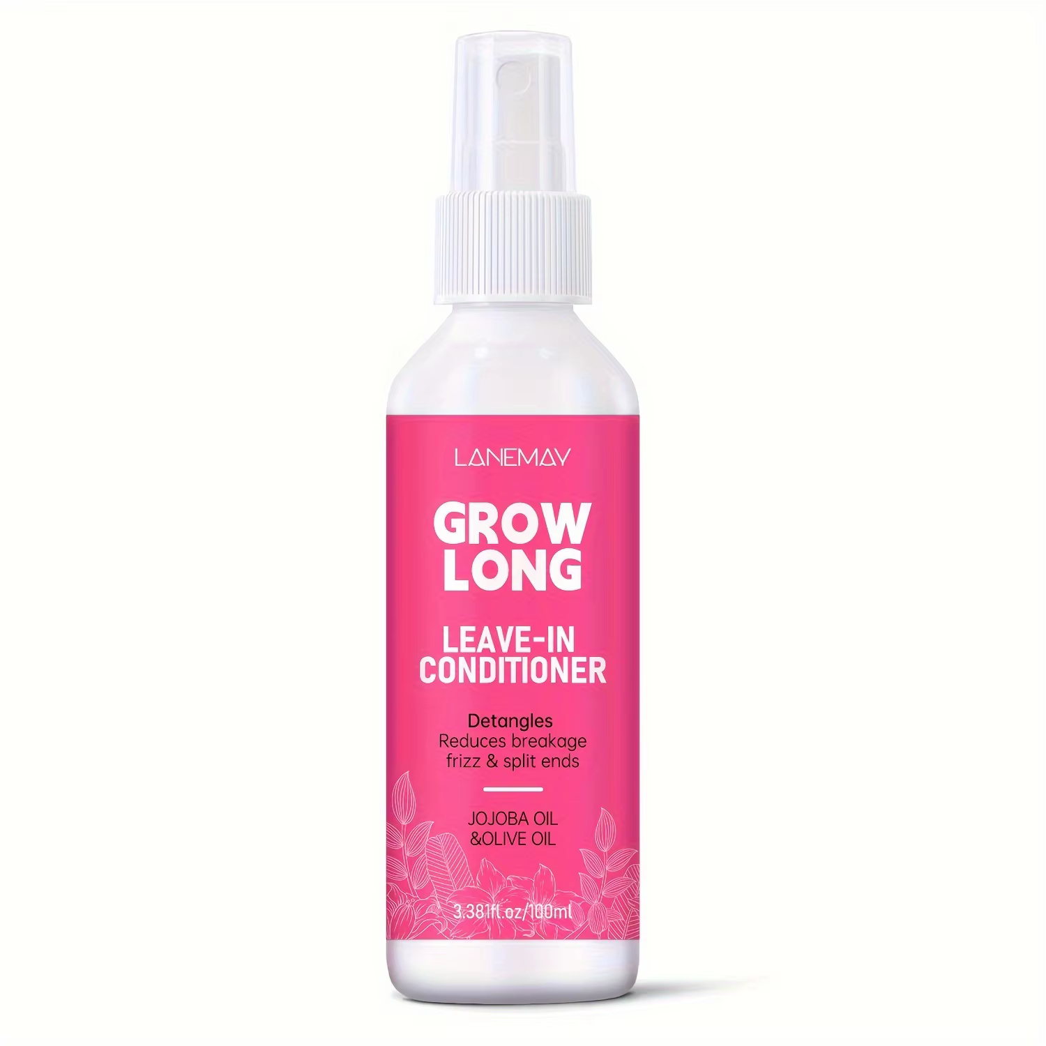 Spray revitalisant sans rinçage Long, démêlant liquide pour cheveux, formule hydratante Anti-frisott