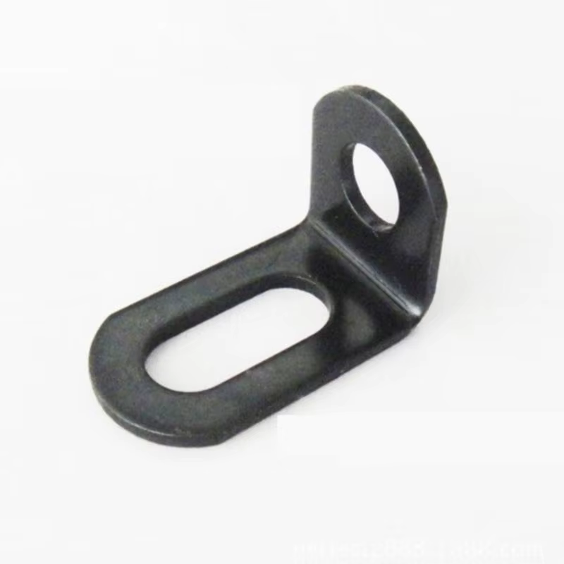 Attaches d'angle en métal noir en forme de L, 10 pièces, supports de montage à angle droit