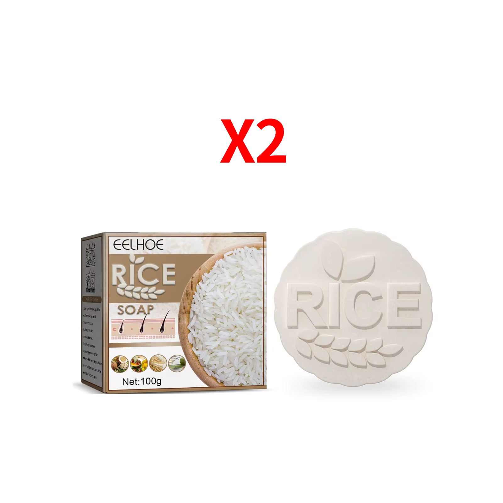 Shampoing au riz Anti-perte, nourrissant, hydratant, réparateur du cuir chevelu, cheveux secs et end