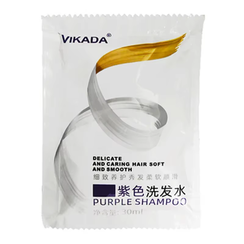 Remodelé-Shampoing colorant à pigments jaunes Wiltshire, coloration liquide violette, longue durée, 