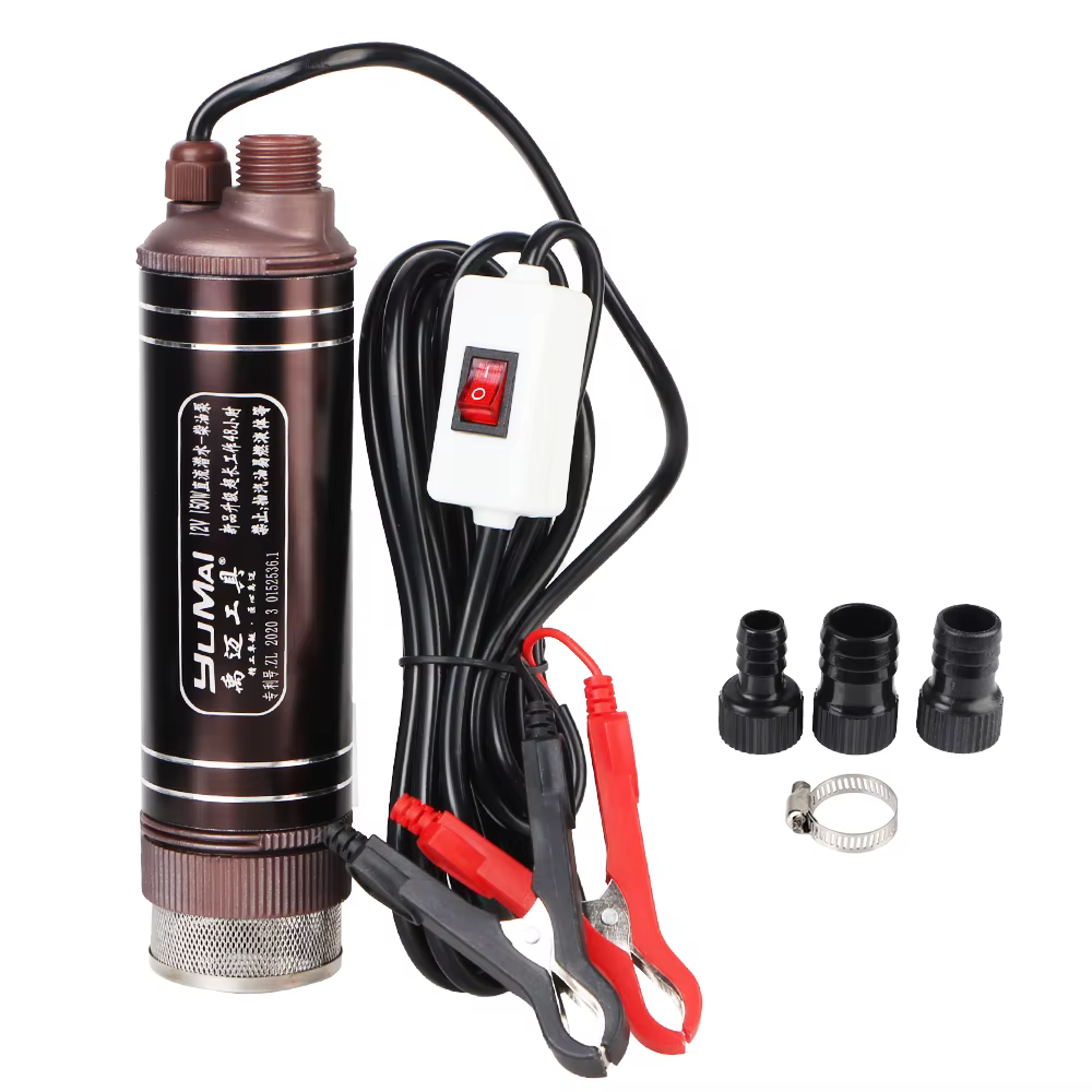 Pompe à huile auto-amorçante haute puissance, Mini coque en alliage d'aluminium 45L/min pour pomper