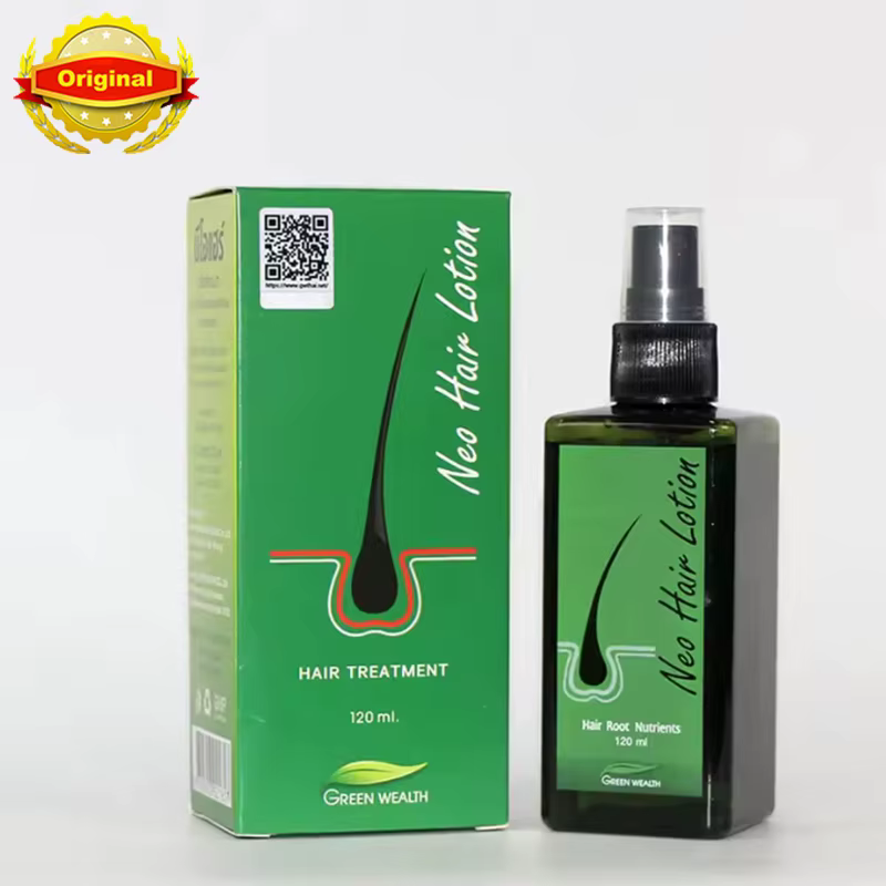 Lotion capillaire originale Neo Hair 120ml, fabriquée en Thaïlande, essence naturelle, prévient la c