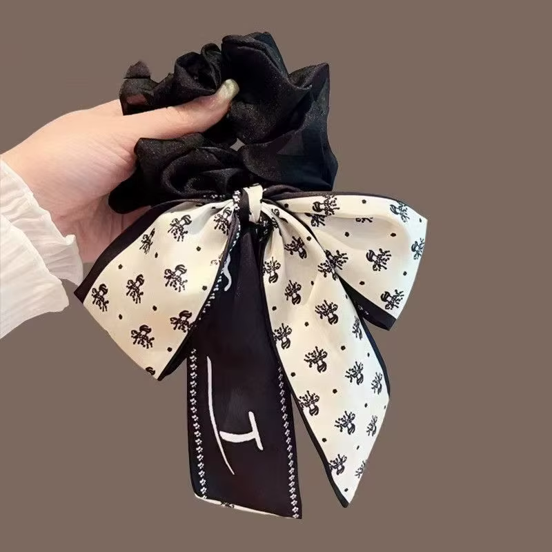 Ruban pour cheveux avec nœud pour femmes, 1 pièce, bandeau flottant, anneaux pour gros intestin, sen