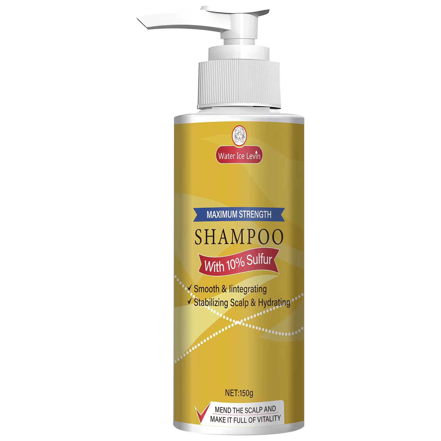 Shampoing à résistance maximale (10 % de soufre) : infusé au venin d'abeille, lisse les cheveux, sta