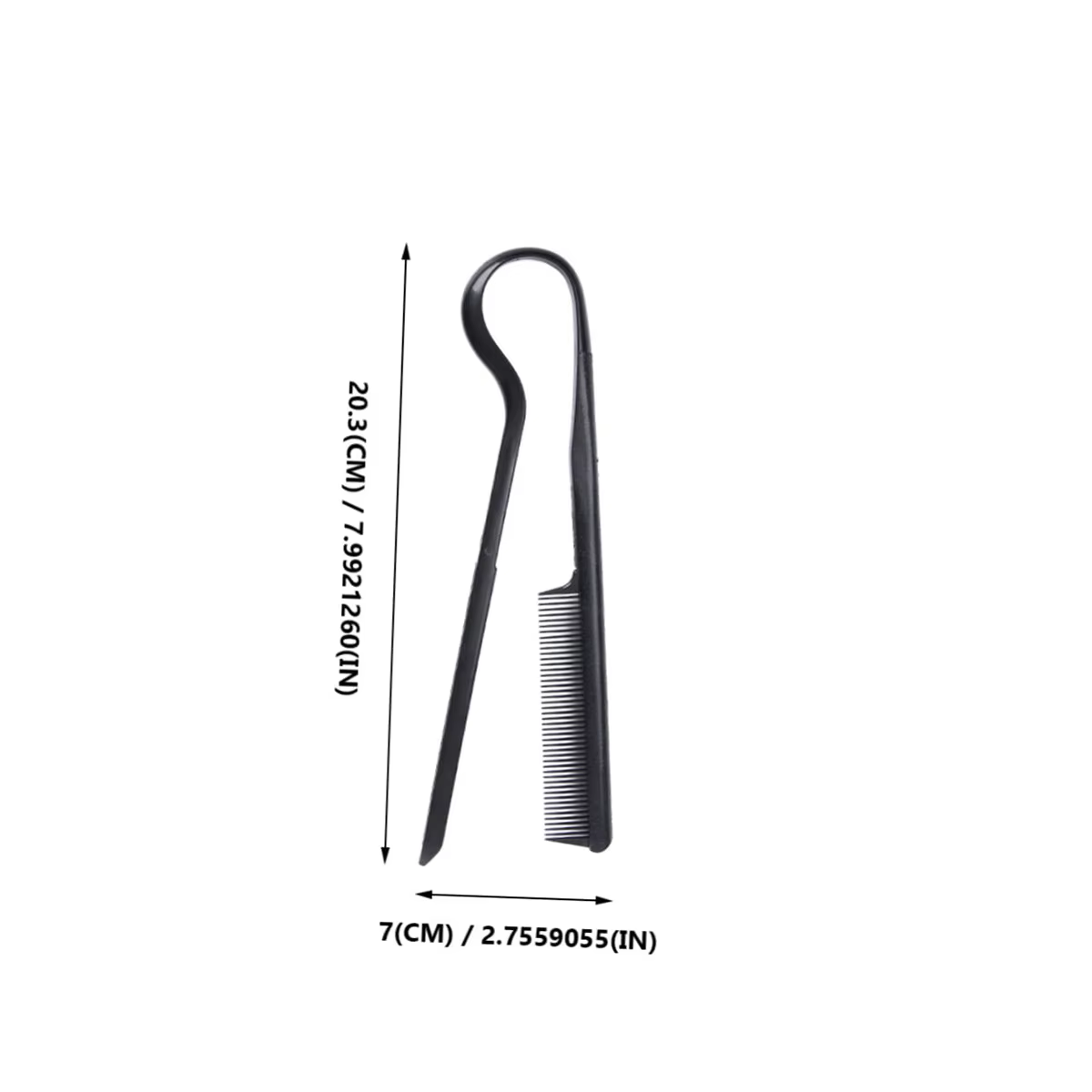 Peigne en V pour coiffure, peigne de finition pour cheveux désordonnés, peigne-lisseur, outil capill