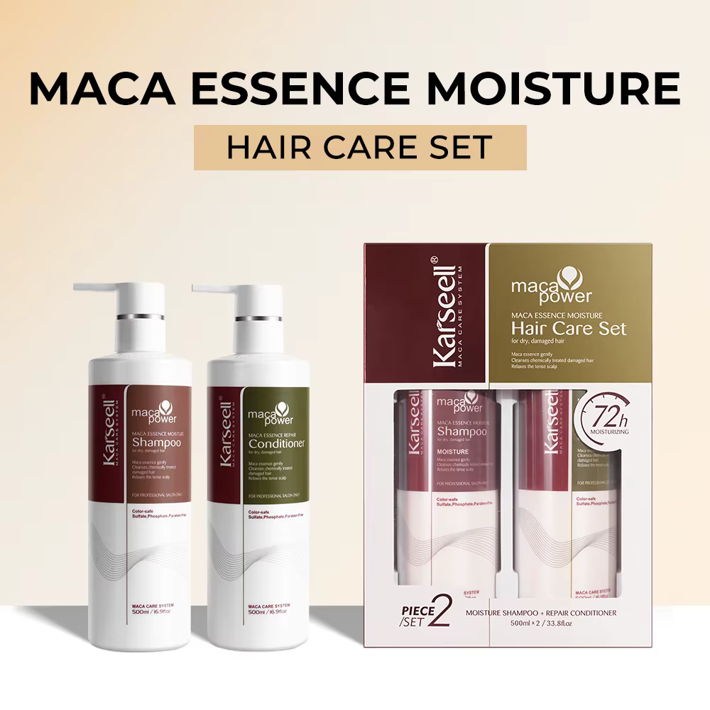 Karseell traitement capillaire au collagène réparation conditionnement, shampoing et revitalisant po
