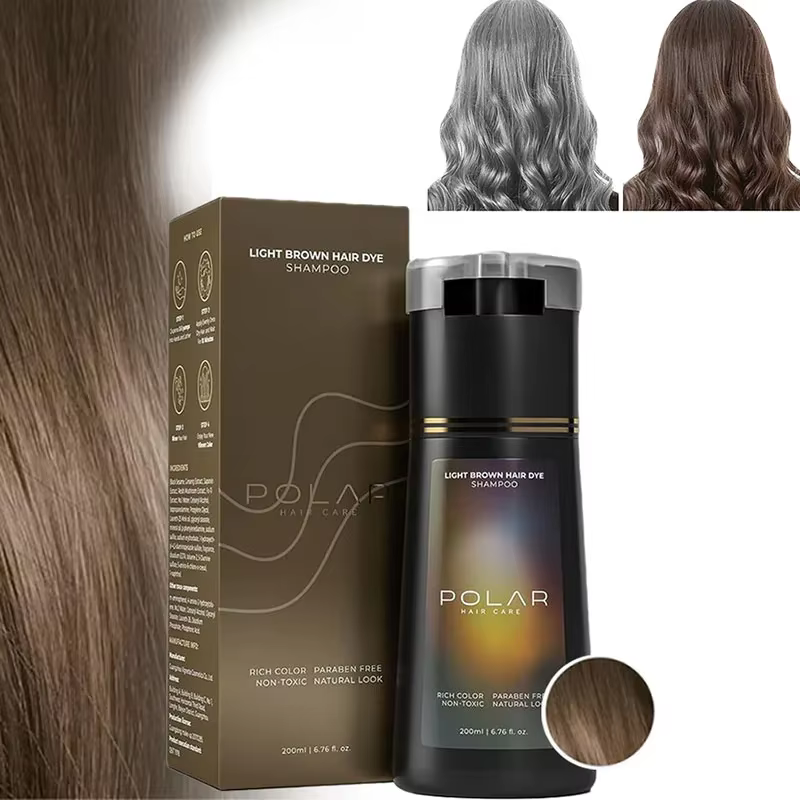 5 couleurs teinture pour cheveux shampooing noir colorant pour cheveux shampooing crème colorant ins