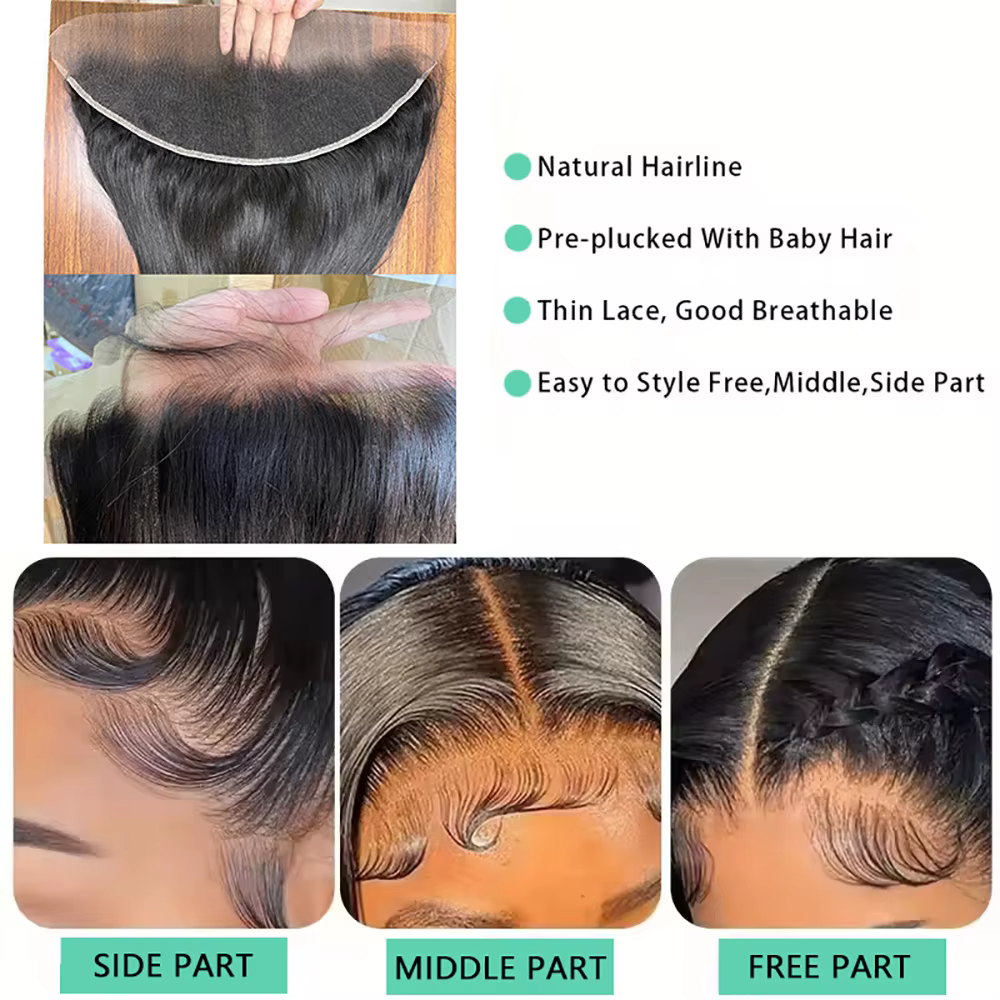 Straight 4x4 5x5 6x6 Mèches Avec Closures Perruque Vietnamienne Haut Qualité Closure Cheveux Humain