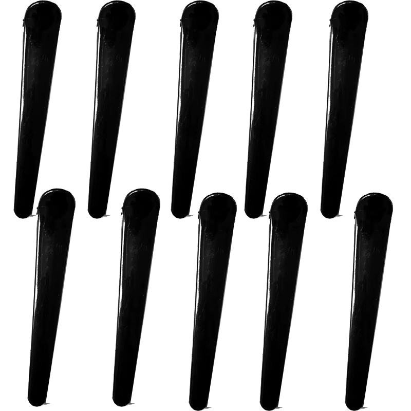 Pinces à cheveux pour coiffeur professionnel, pince à bec de canard, pince crocodile crocodile, 10 p