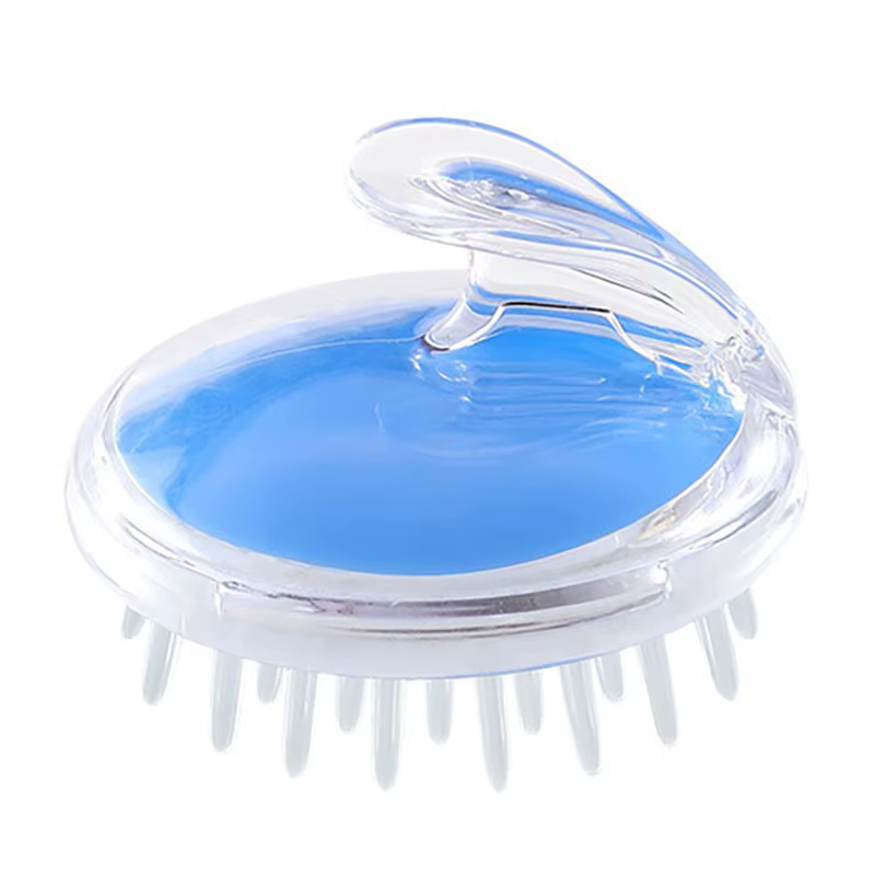 PP tête corps masseur shampooing cuir chevelu brosse de Massage cheveux lavage peigne corps douche b