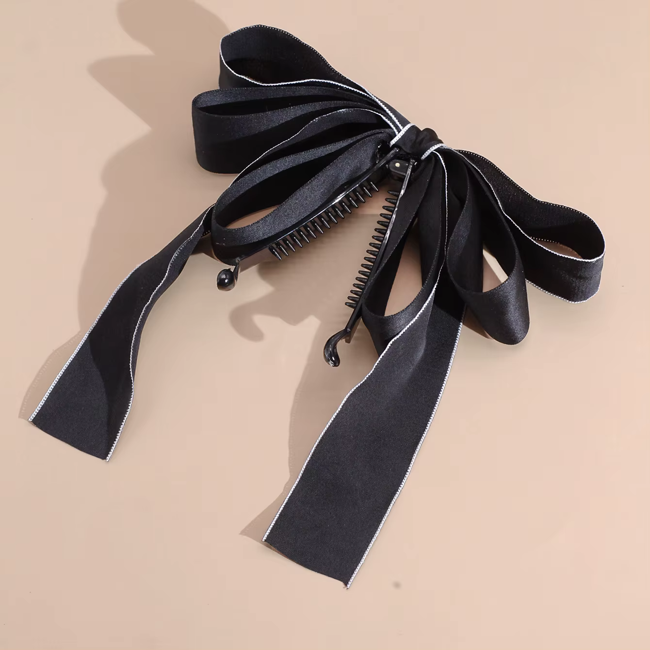 Lystrfac nouveau nœud Hairgrps cheveux griffe arc pinces à cheveux pour femmes filles arrière tête é