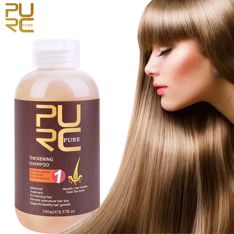 PURC-Shampooing et Après-Shampoing pour la Croissance des Cheveux, Soins Capillaires Épais et Aminci