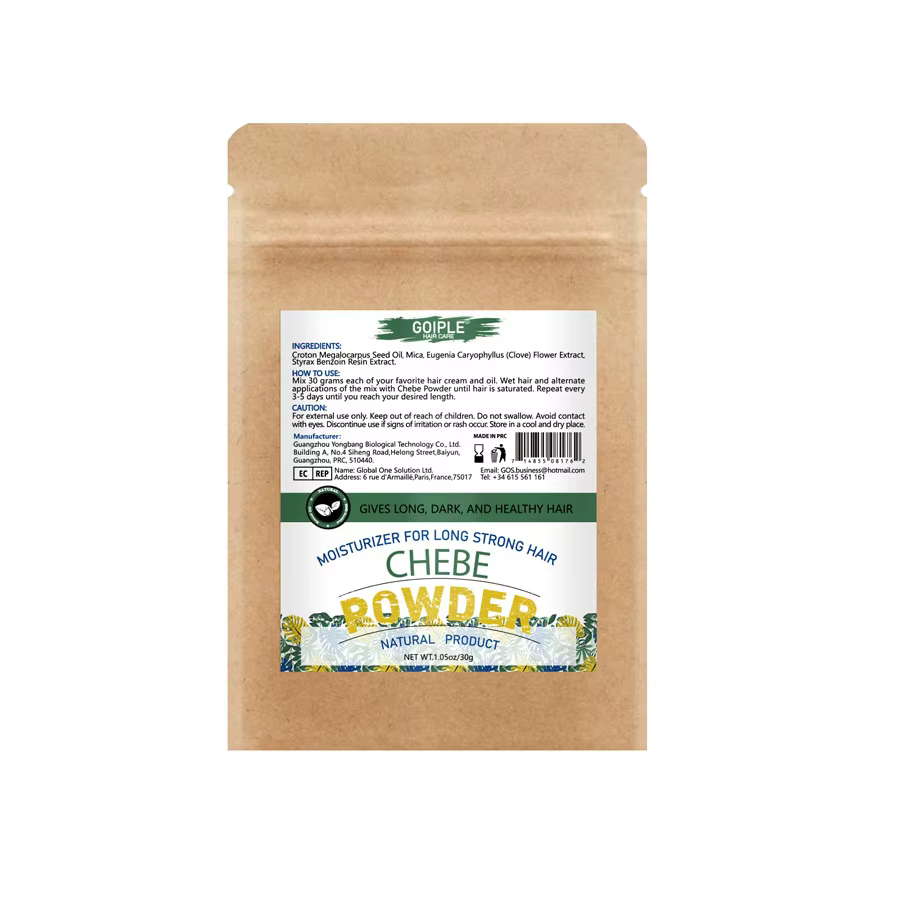 GOIPLE Chebe – Produits capillaires : Après-shampoing nourrissant et hydratant en profondeur, huile,