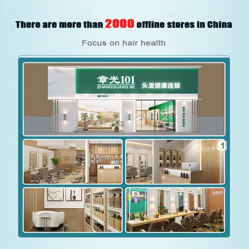 ZHANGGUANG – shampooing Anti-perte de cheveux, 101G, 500G, après-shampoing nourrissant, répare les c