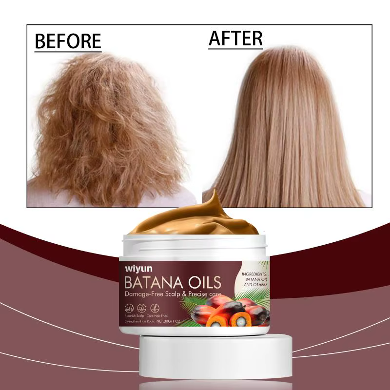 Masque capillaire Wiyun Batana pour le soin des cheveux, réparation, hydratation, lissage et nutriti