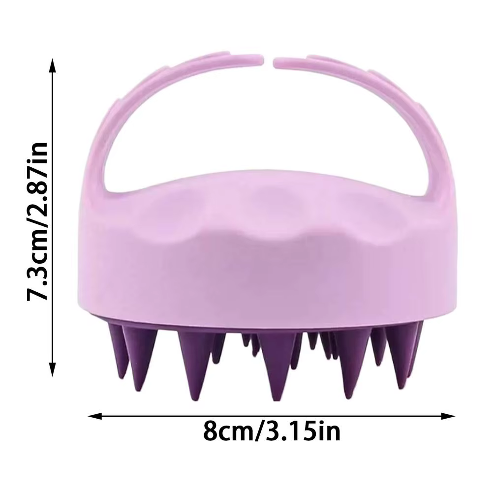 Épurateur de cuir chevelu en Silicone, shampoing, brosse de nettoyage de tête, masseur pour hommes e