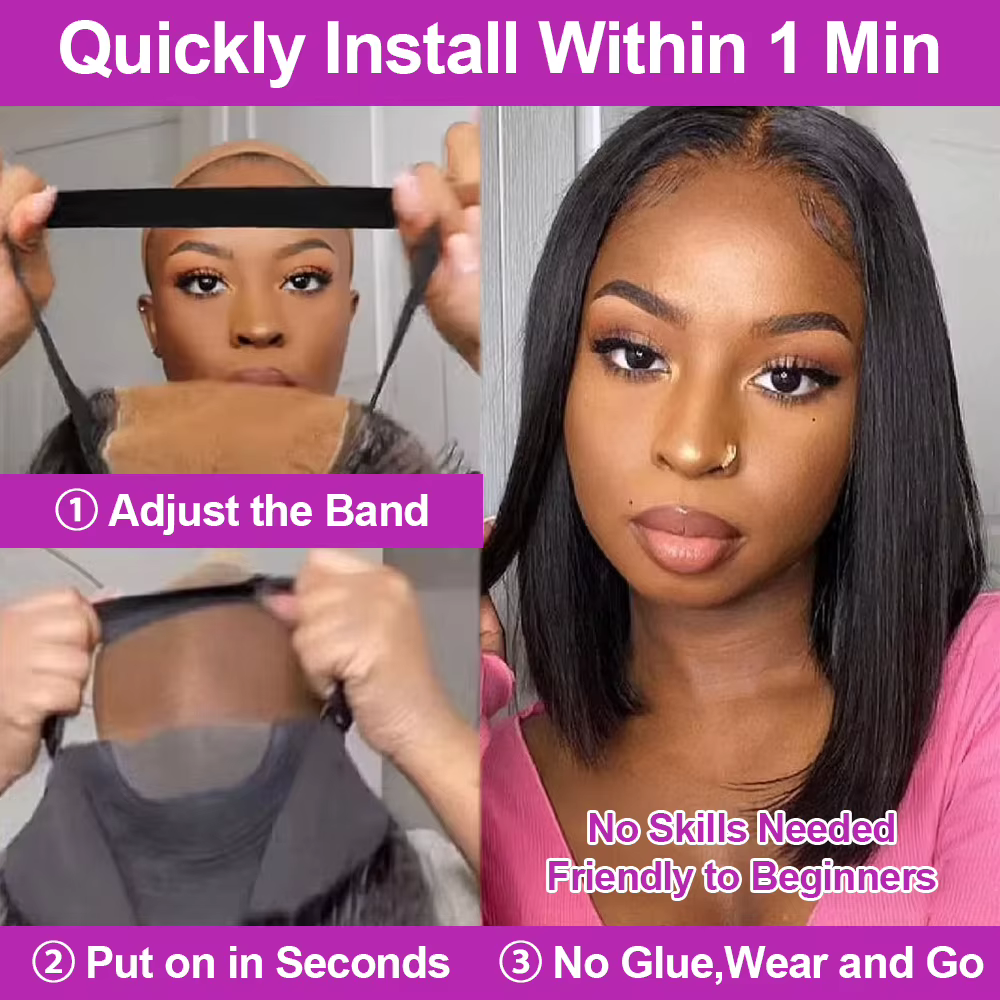 100% cheveux humains bouclés sans colle perruques 13x6 Hd dentelle avant perruque Jerry birman boucl