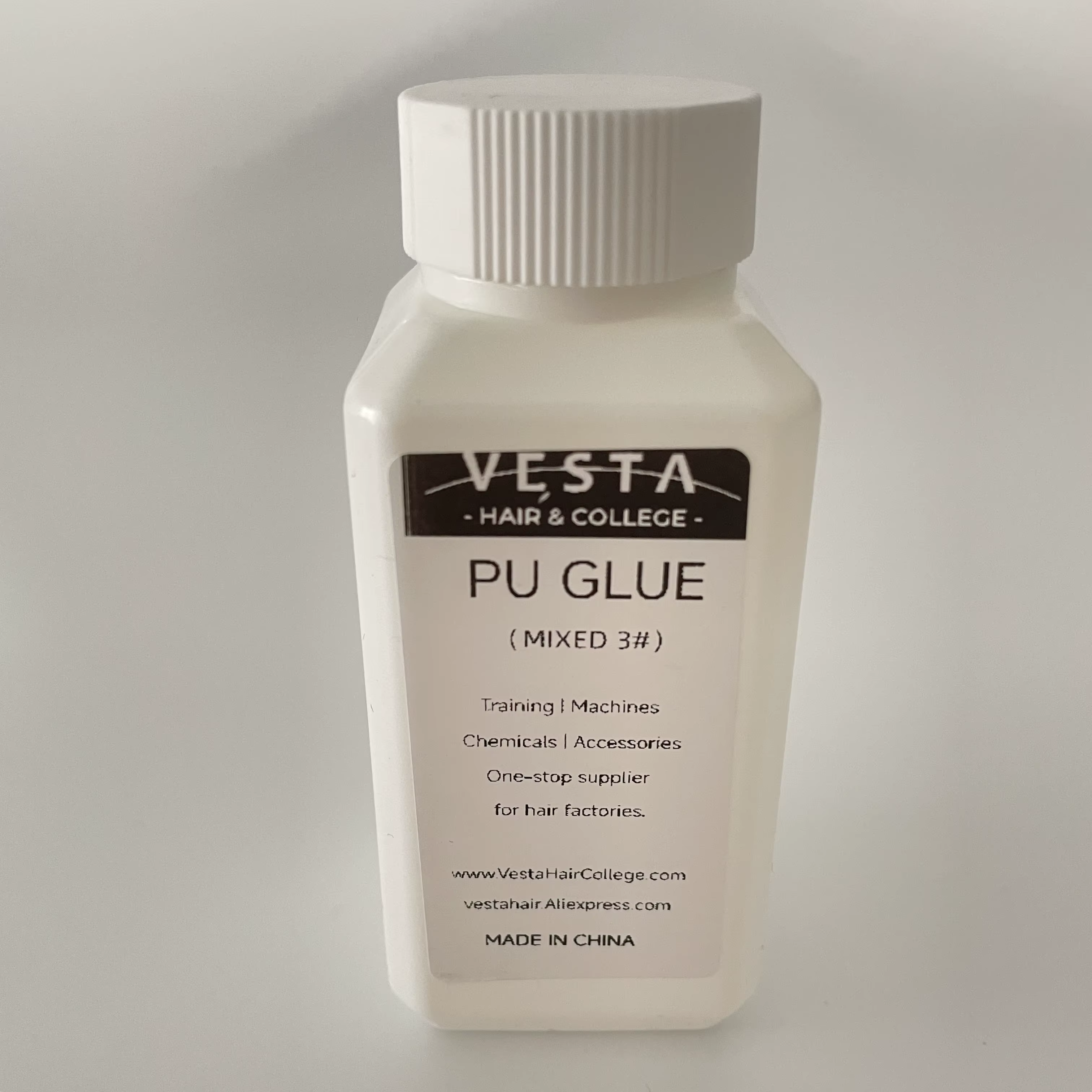 Mini Bouteille de Colle Pu Mixte pour Extension de Cheveux, Ruban Adhésif, Toupet Topper