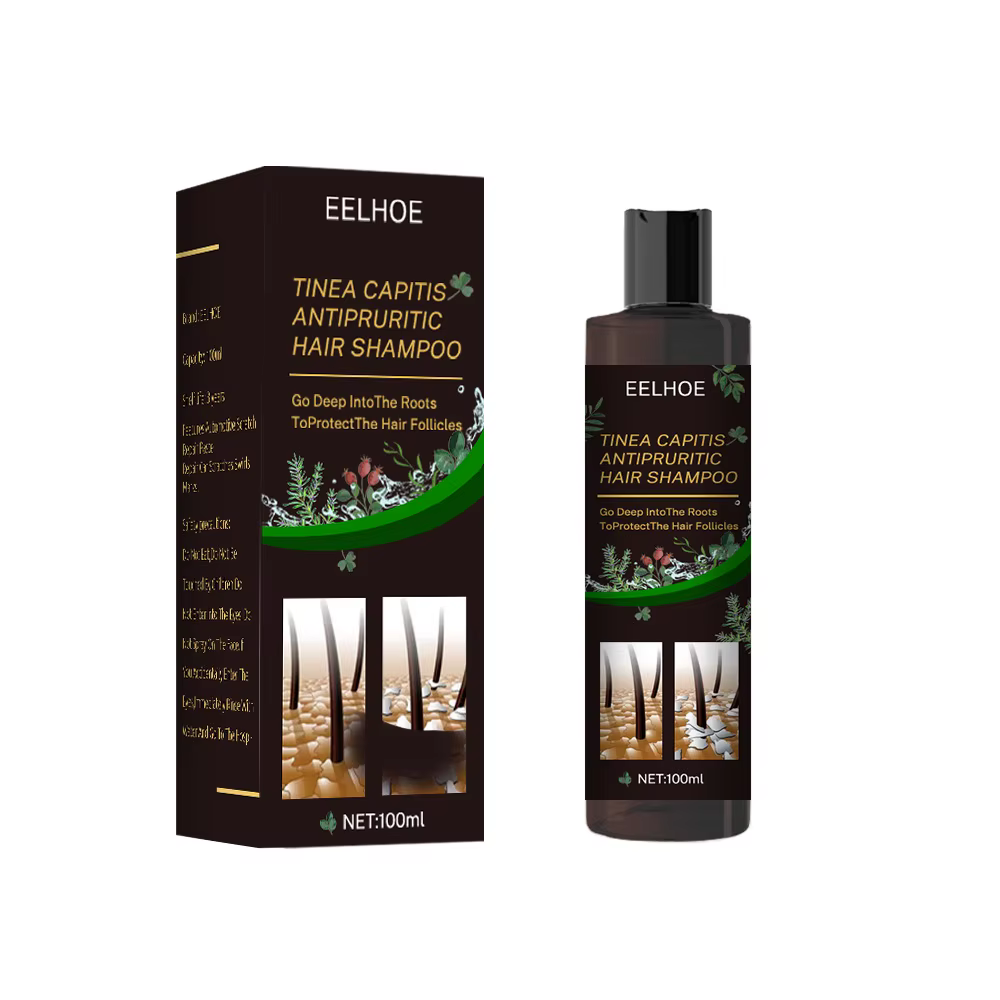 100ml Eelhoe shampooing Anti-démangeaisons shampooing Anti-pelliculaire Anti-démangeaisons shampooin