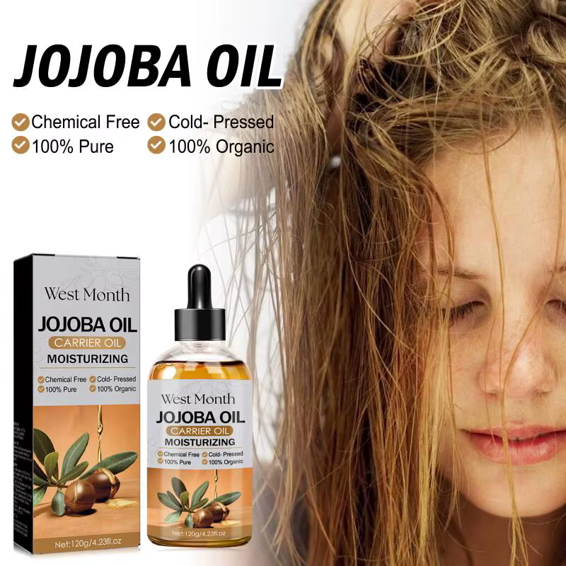 Huile fortifiante pour cheveux, huile douce fortifiante à la jojoba, huile nourrissante pour cheveux