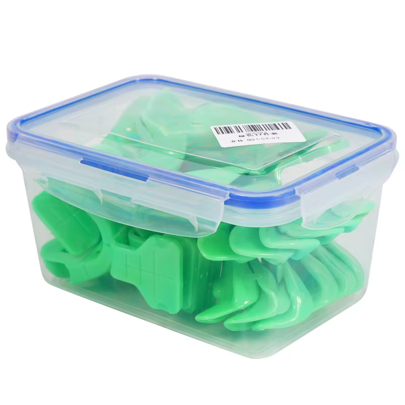 Ensemble de 17 plateaux dentaires en plastique, plateau d'empreinte buccale complet vert pour nettoy