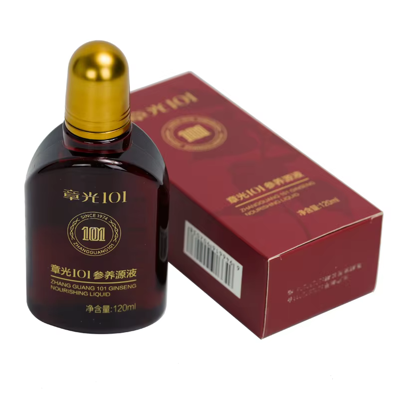 Zhang Guang 101 liquide nourrissant au Ginseng favorise la croissance des cheveux Anti-perte de chev