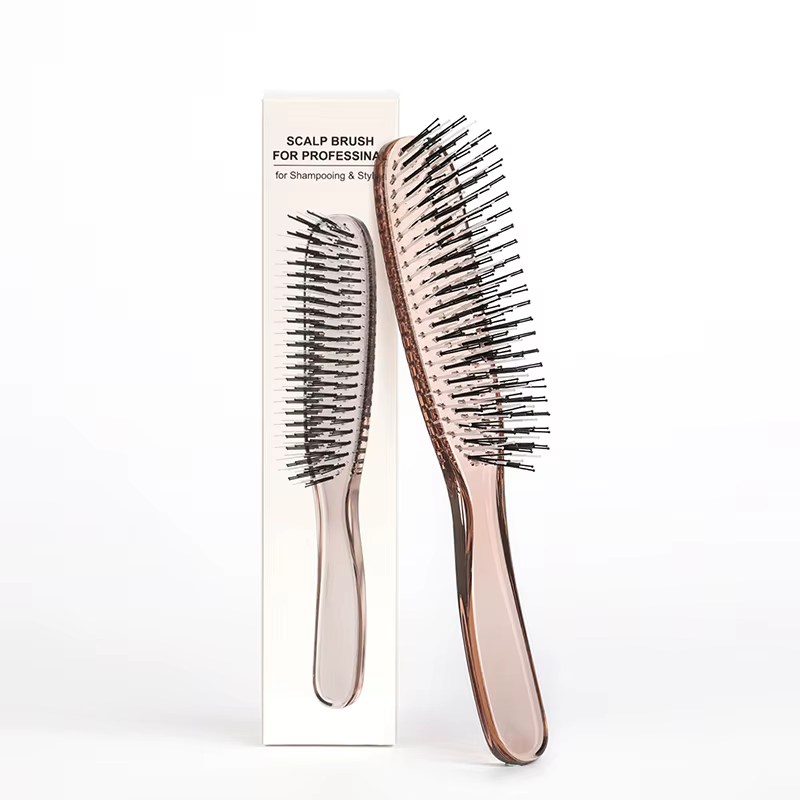 Peigne à cheveux de massage professionnel pour femmes, outil de broCumbria du cuir chevelu, épais, u