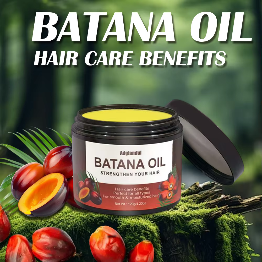 Batana Oil 120g Soins capillaires - 5s lisse les frisottis, alimentation en profondeur, léger et non