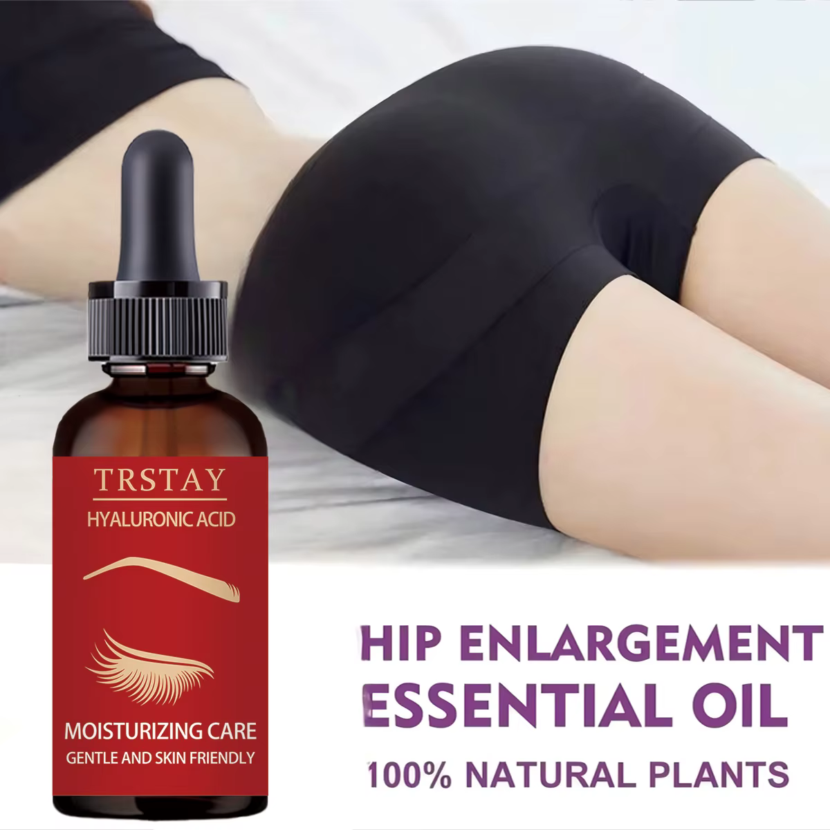 Huiles essentielles fermes pour les fesses, crème pour agrandir les seins, Lifting efficace, rafferm