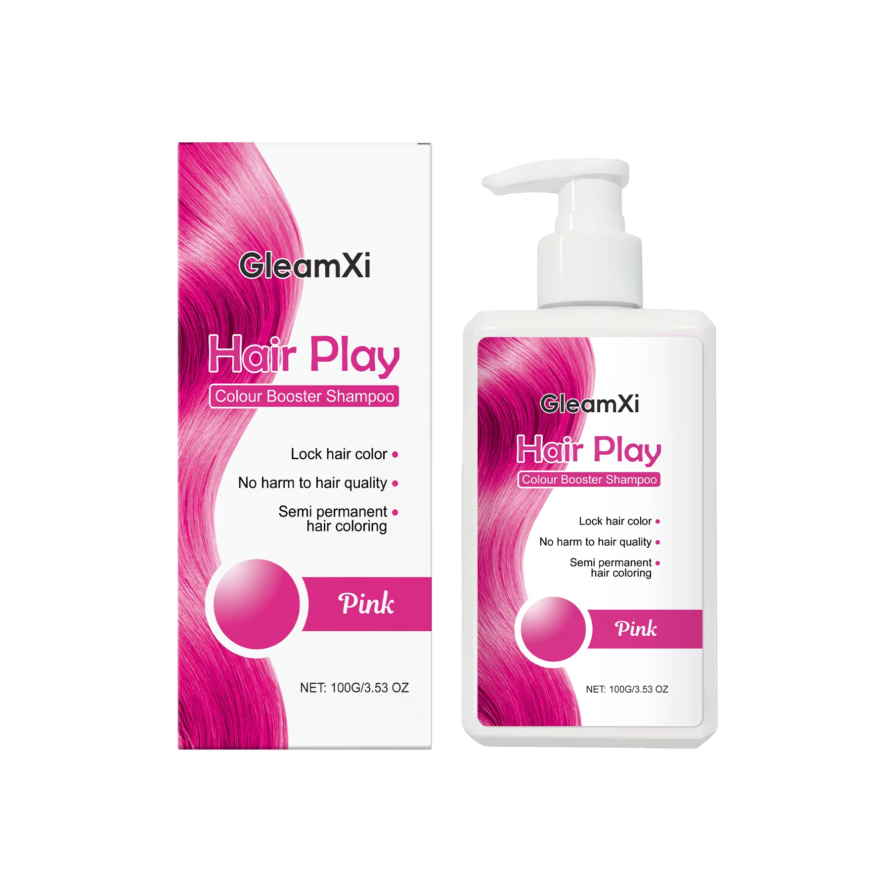 Shampooing Color Booster, fixateur de couleur, améliore la couleur semi-permanente, ne domine pas le
