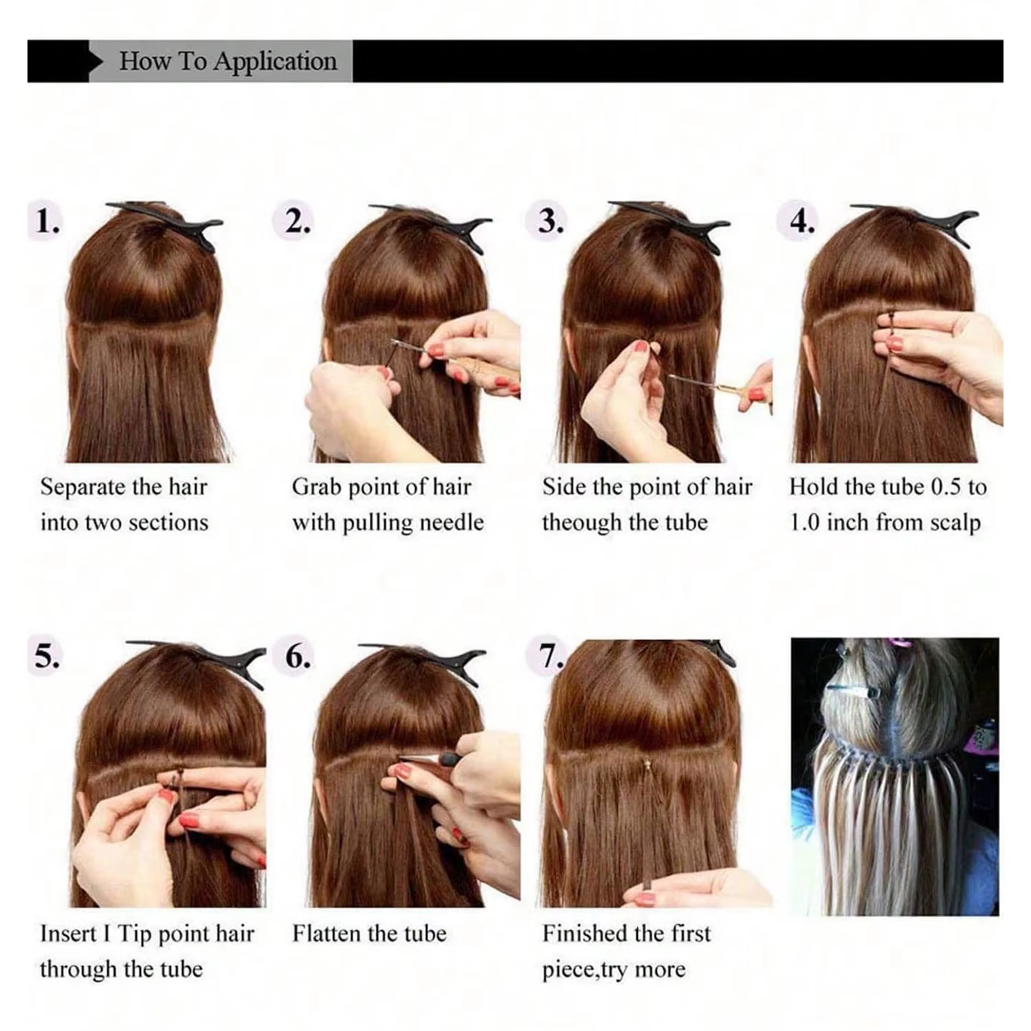 Extensions de cheveux synthétiques en plumes de couleur ombrée, postiches colorées arc-en-ciel, post