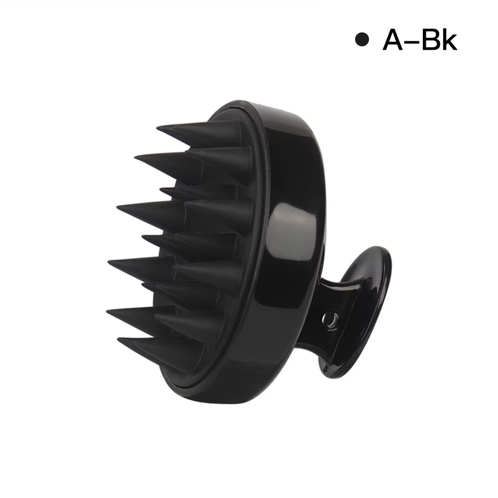 Peigne de Massage du cuir chevelu en Silicone, brosse de lavage des cheveux, masseur de cuir chevelu