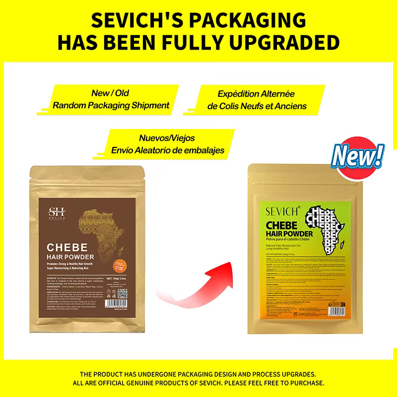 Chebe – poudre naturelle pour soins capillaires, favorise la renforce les cheveux, épaissit, prévien