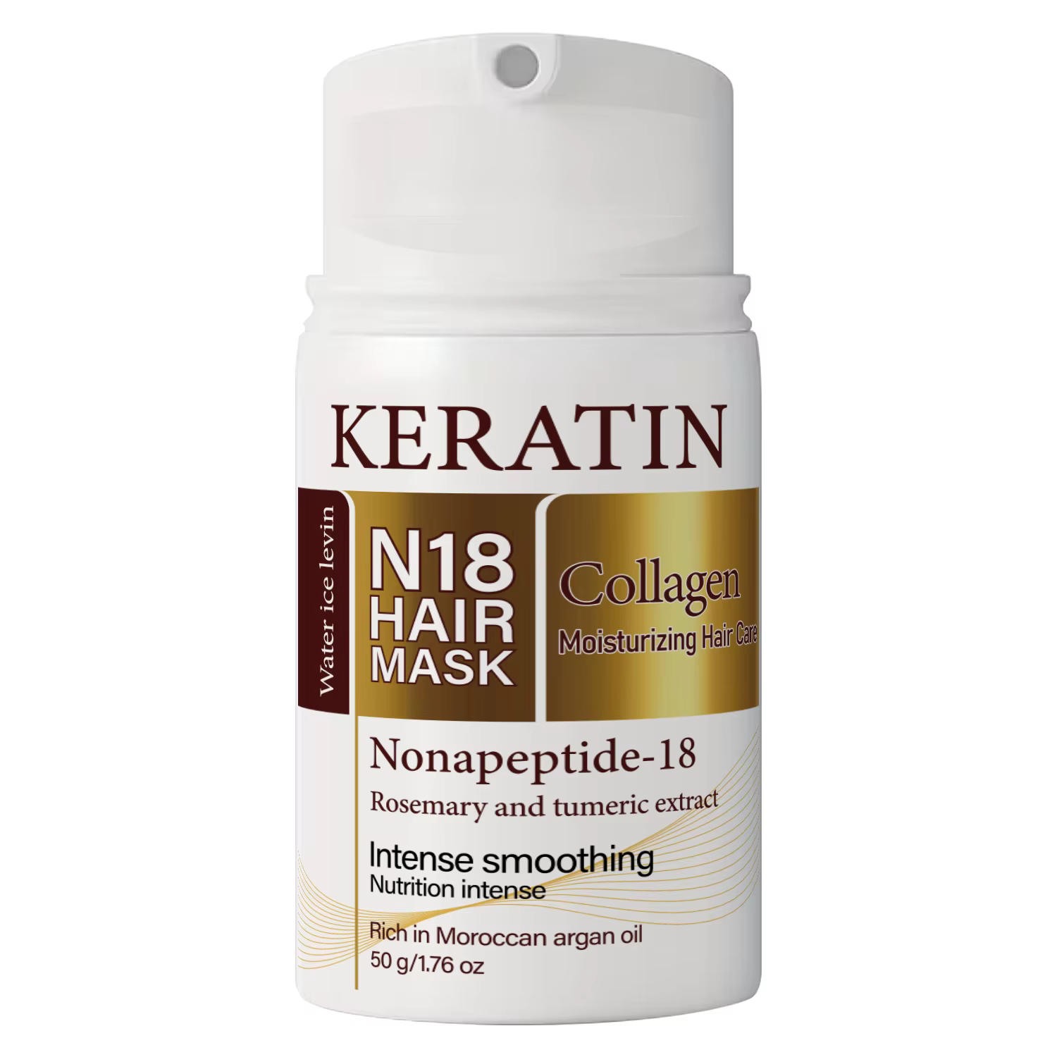 Masque Capillaire à la Kératine et Collagène – Traitement Lissant Intense pour Cheveux Secs et Abîmé