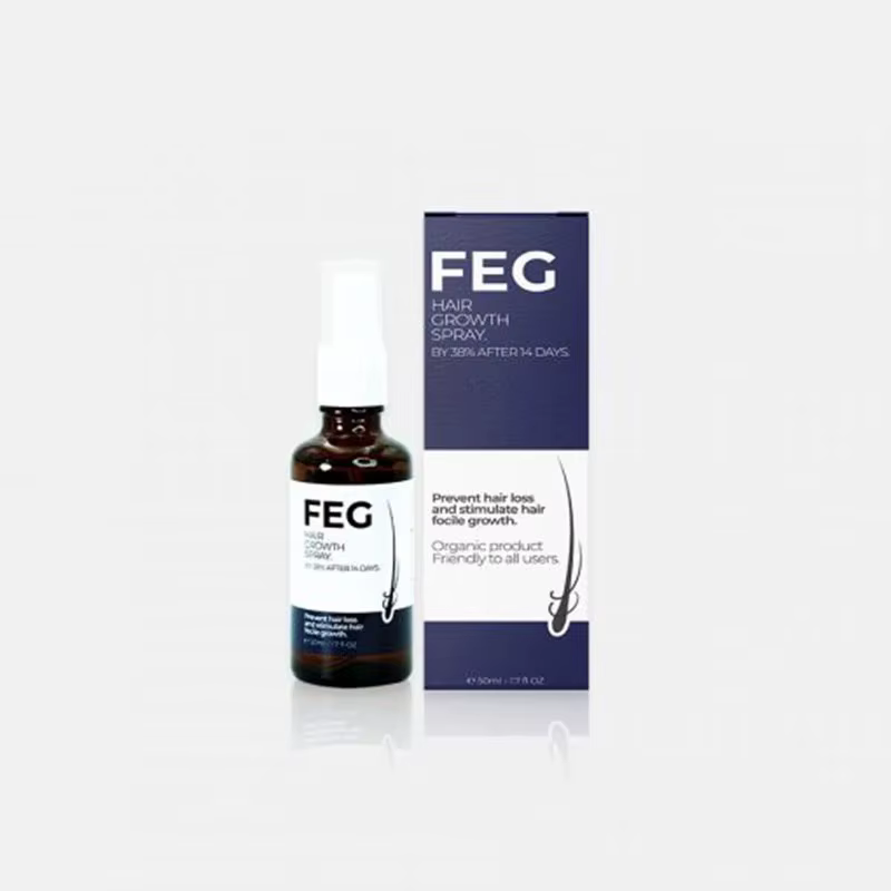FEG-Huile de Soins Capillaires Biologique, pour Cheveux Longs, pour la Maison, Rotterdam y, 50ml