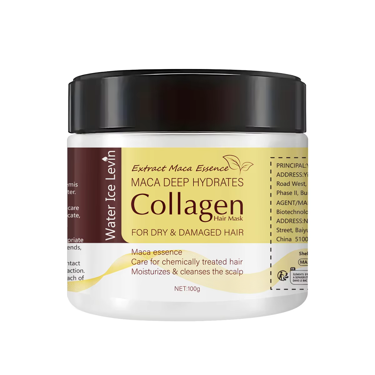 Masque capillaire magique, contient du collagène et de la kératine - Nourrit en profondeur les cheve