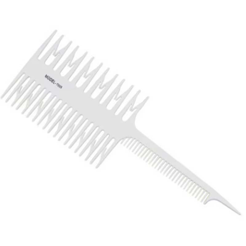 Peigne à cheveux teinture des cheveux mettre en évidence brosse à cheveux os de poisson queue de Rat