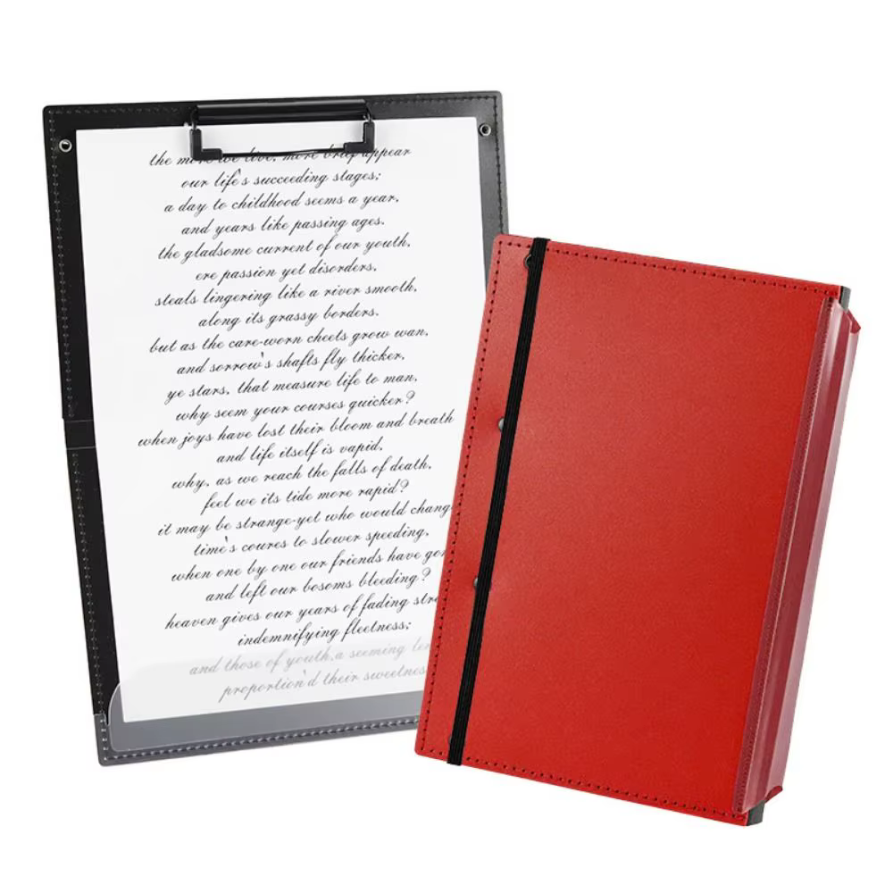 Presse-papiers d'allaitement pliable, 2/3 couches, édition colorée, feuilles de triche portables ave