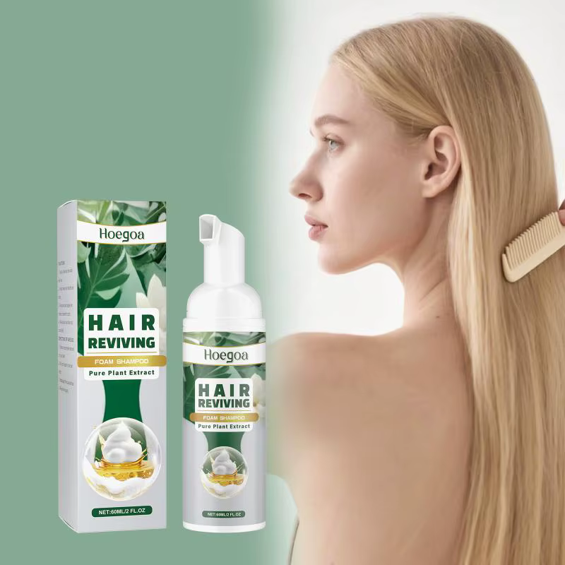 Shampooing Moussant Bio Naturel Pour Tous Types de Cheveux Nettoyage Doux Volumisant Nourrissant Ant