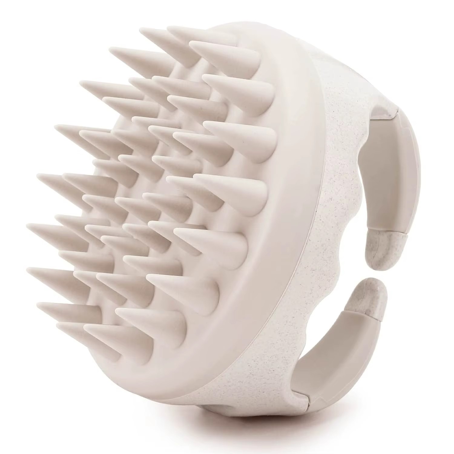Brosse de massage du cuir chevelu en silicone pour le lavage des cheveux et l'élimination des pellic