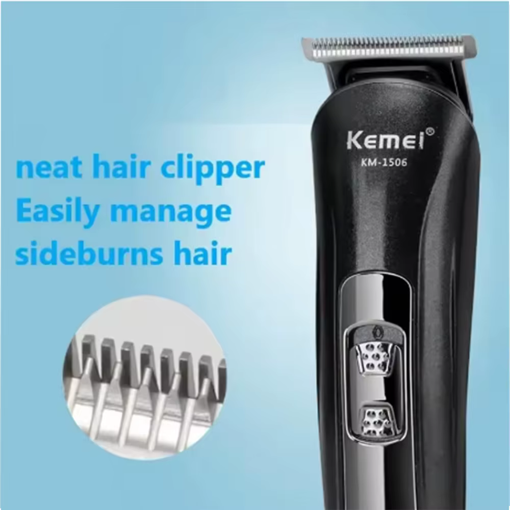 Kemei KM-1506 3 en 1 rasoir électrique coupe de cheveux charge tondeuse à cheveux électrique Recharg
