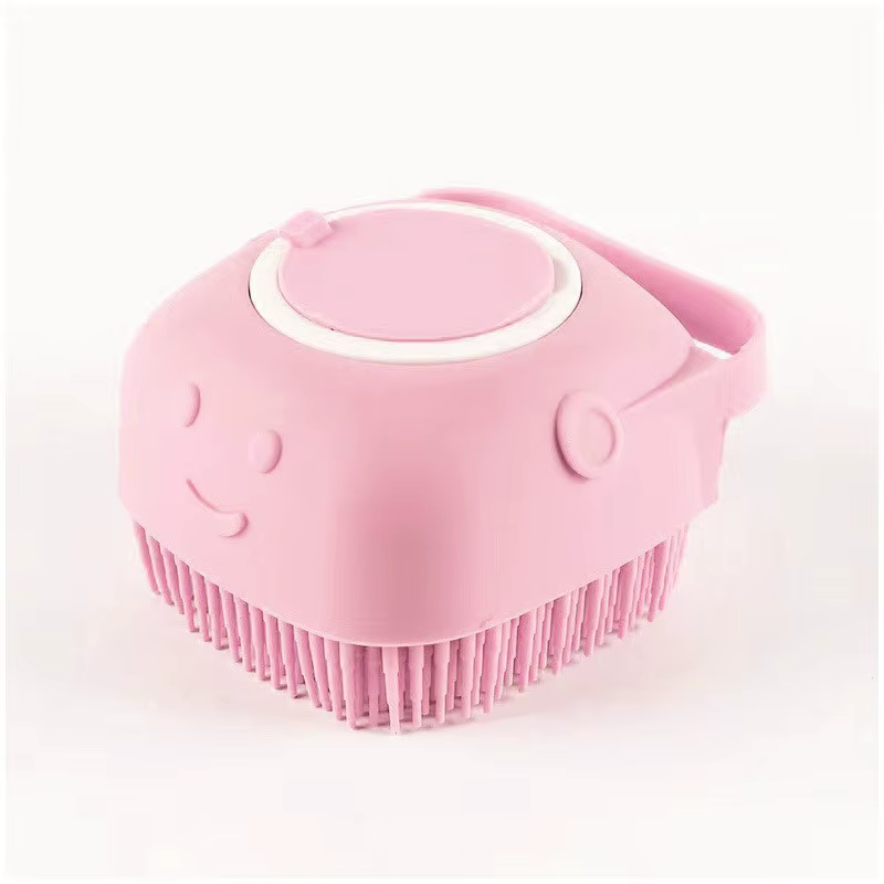 Brosse à shampoing pour chien - Articles de toilettage et de bain pour chiens et chats - Brosse de b