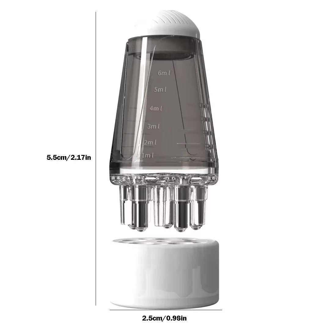 Applicateur de cuir chevelu, peigne liquide, Mini peignes de Massage portables, huile essentielle, g
