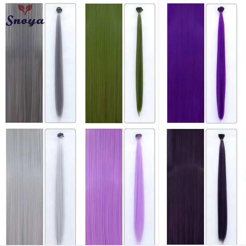 Snoya Extensions de cheveux synthétiques polyvalentes conçues pour augmenter le volume des cheveux d