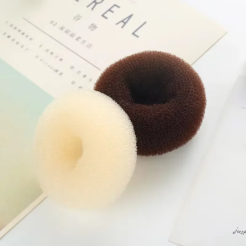 Bandeau de cheveux princesse pour femmes, accessoire de coiffure pour chignon, boulette de viande, s